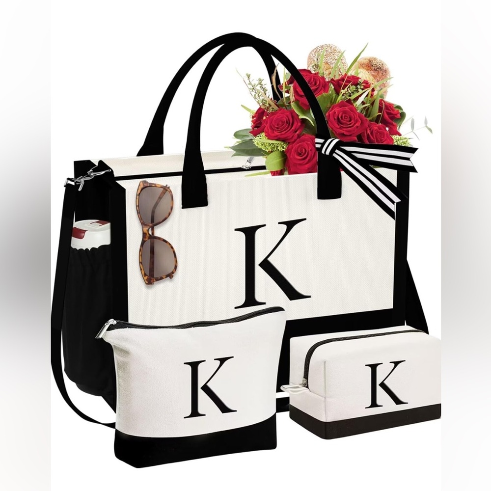 Yoolife canvas Tote Bag Set of 3 bags